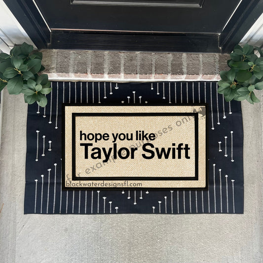 Hope You Like (Midnights Inspired) All Weather Doormat