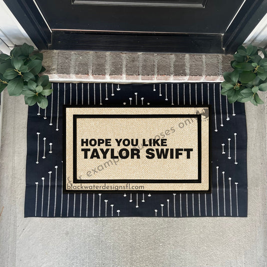 Hope You Like (Lover Inspired) All Weather Doormat