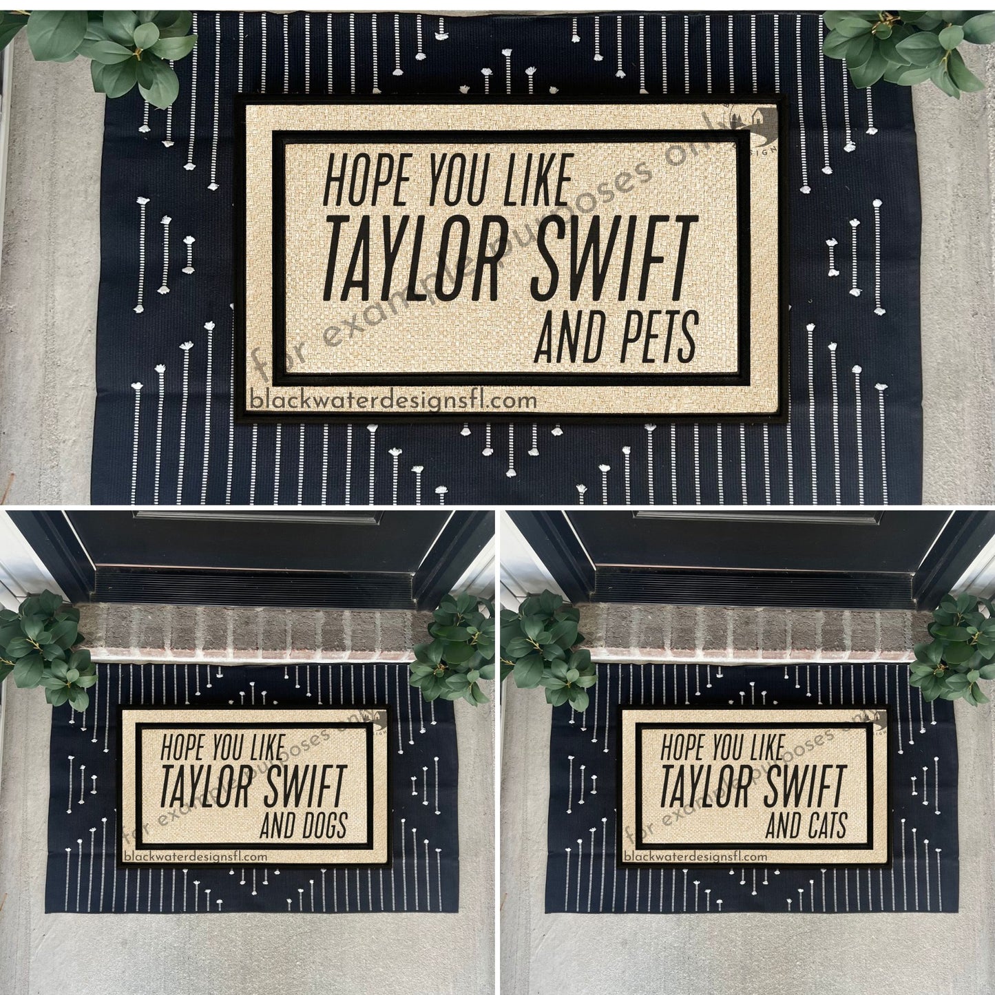 Hope You Like Pet Options (Showgirl Inspired) All Weather Doormat