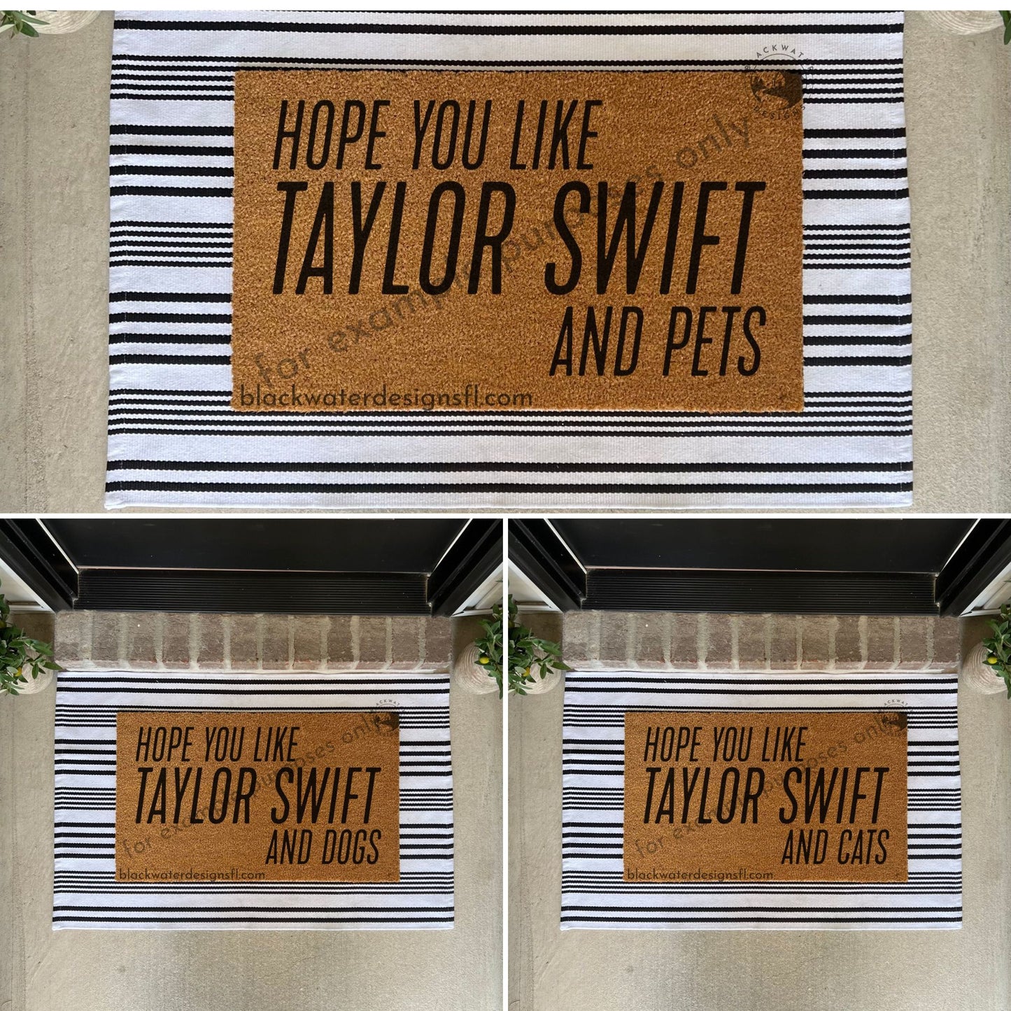Hope You Like Pet Options (Showgirl Inspired) Doormat
