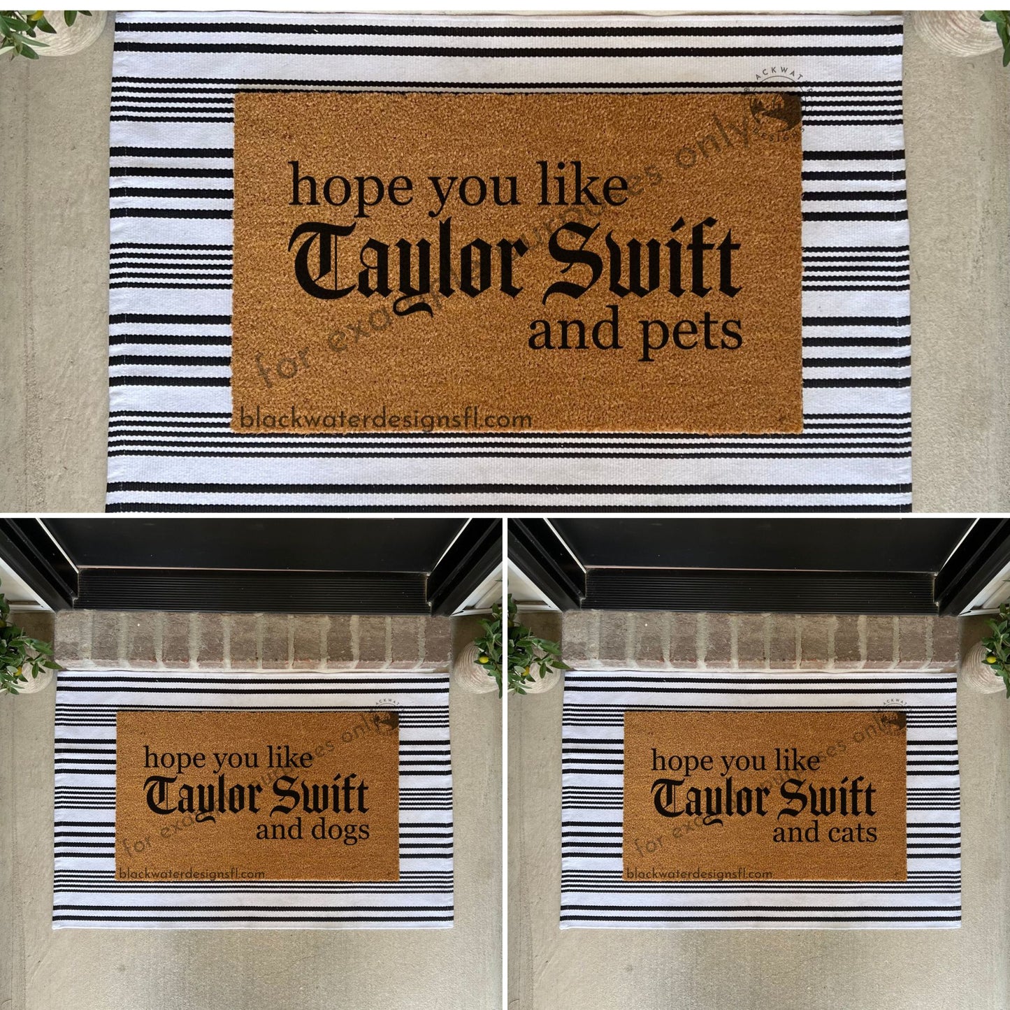 Hope You Like Pet Options (Reputation Inspired) Doormat