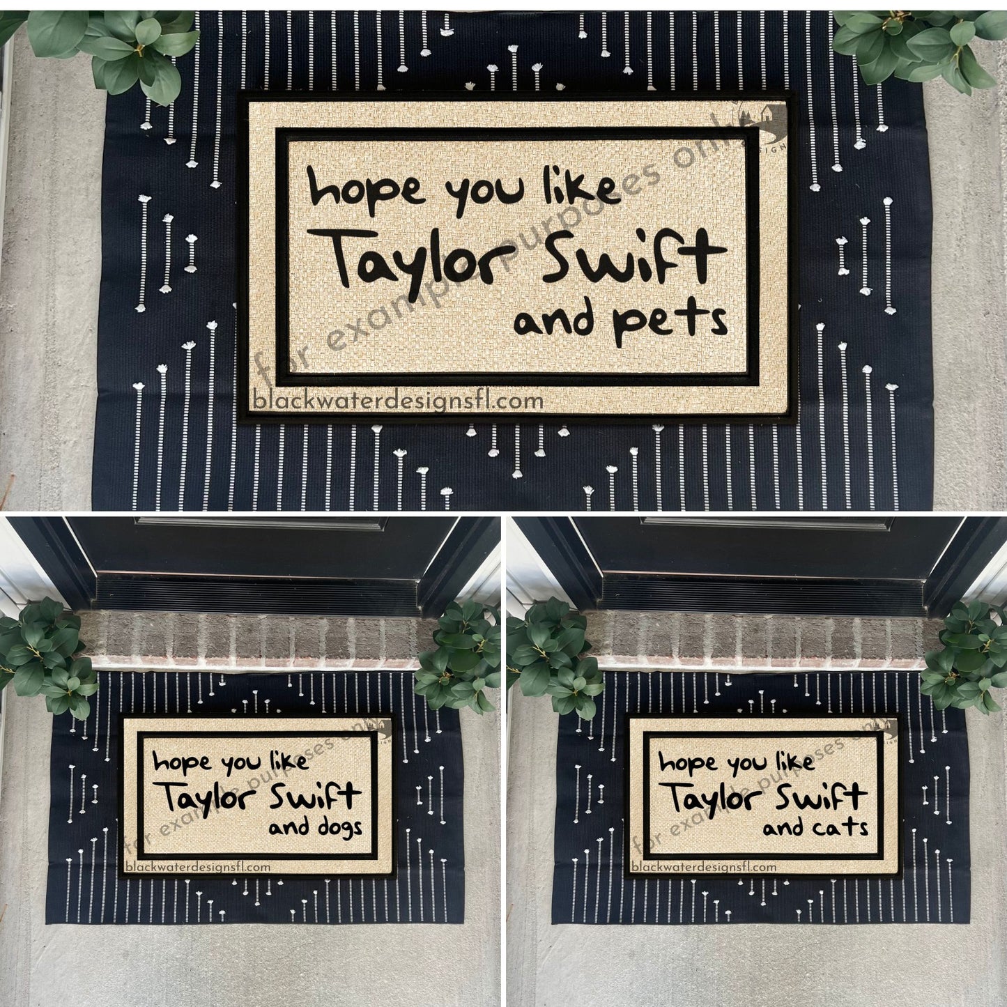 Hope You Like Pet Options(1989 Inspired) All Weather Doormat