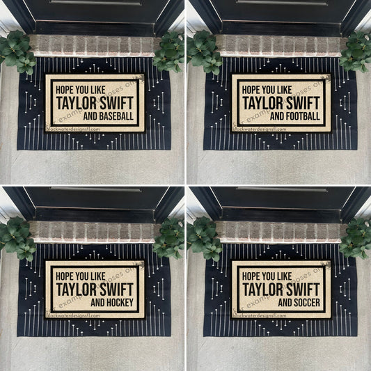 Hope You Like Sport Options (Red Inspired) All Weather Doormat