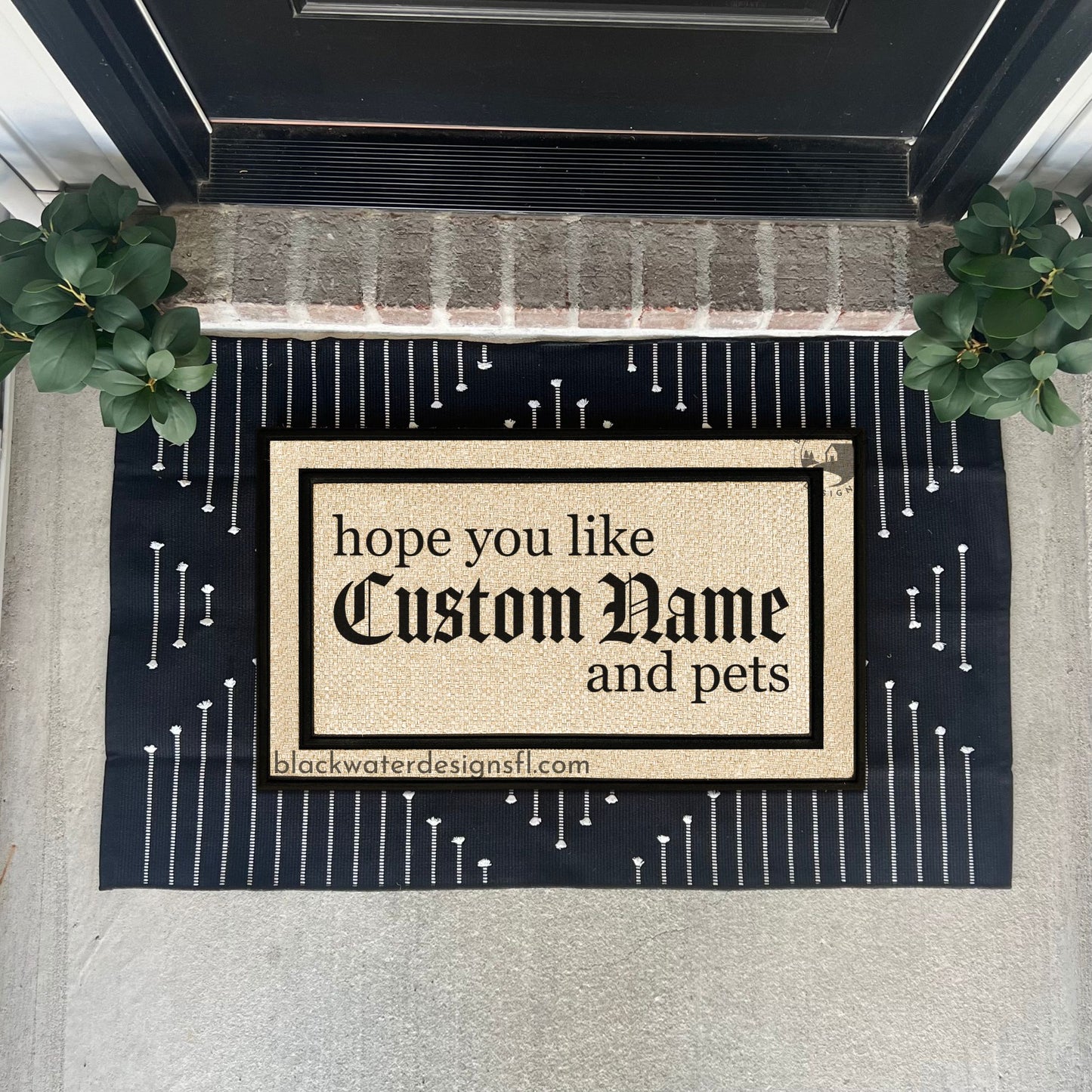 Hope You Like Pet Options (Reputation Inspired) All Weather Doormat