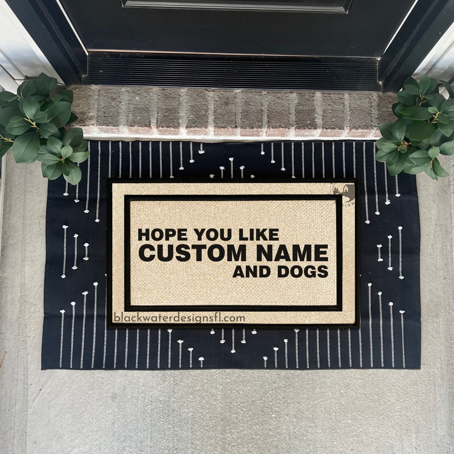 Hope You Like Pet Options (Lover Inspired) All Weather Doormat