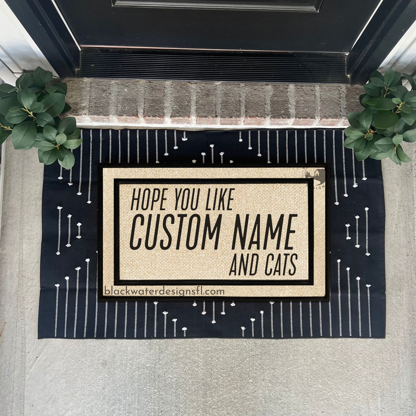 Hope You Like Pet Options (Showgirl Inspired) All Weather Doormat