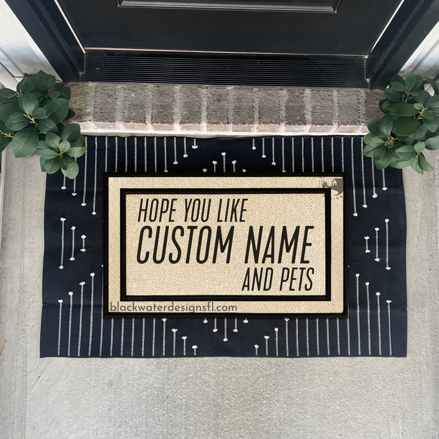 Hope You Like Pet Options (Showgirl Inspired) All Weather Doormat