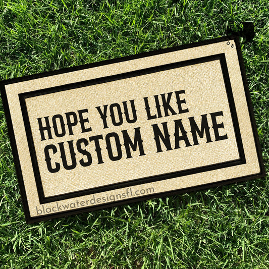 Hope You Like (Chappell Inspired) All Weather Doormat
