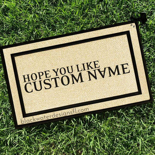 Hope You Like (Gaga Inspired) All Weather Doormat