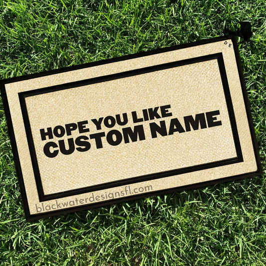 Hope You Like (Harry Inspired) All Weather Doormat