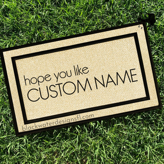 Hope You Like (Harry Inspired) All Weather Doormat