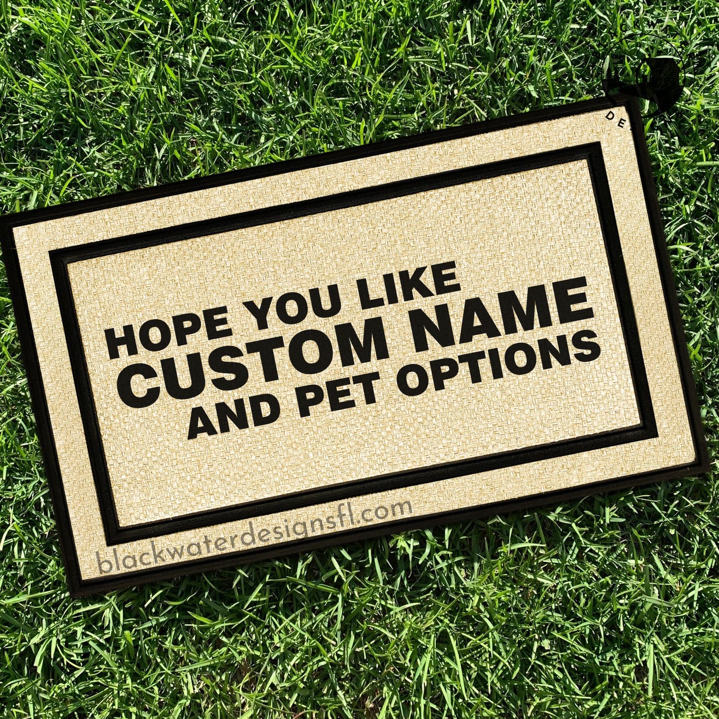 Hope You Like Pet Options (Lover Inspired) All Weather Doormat