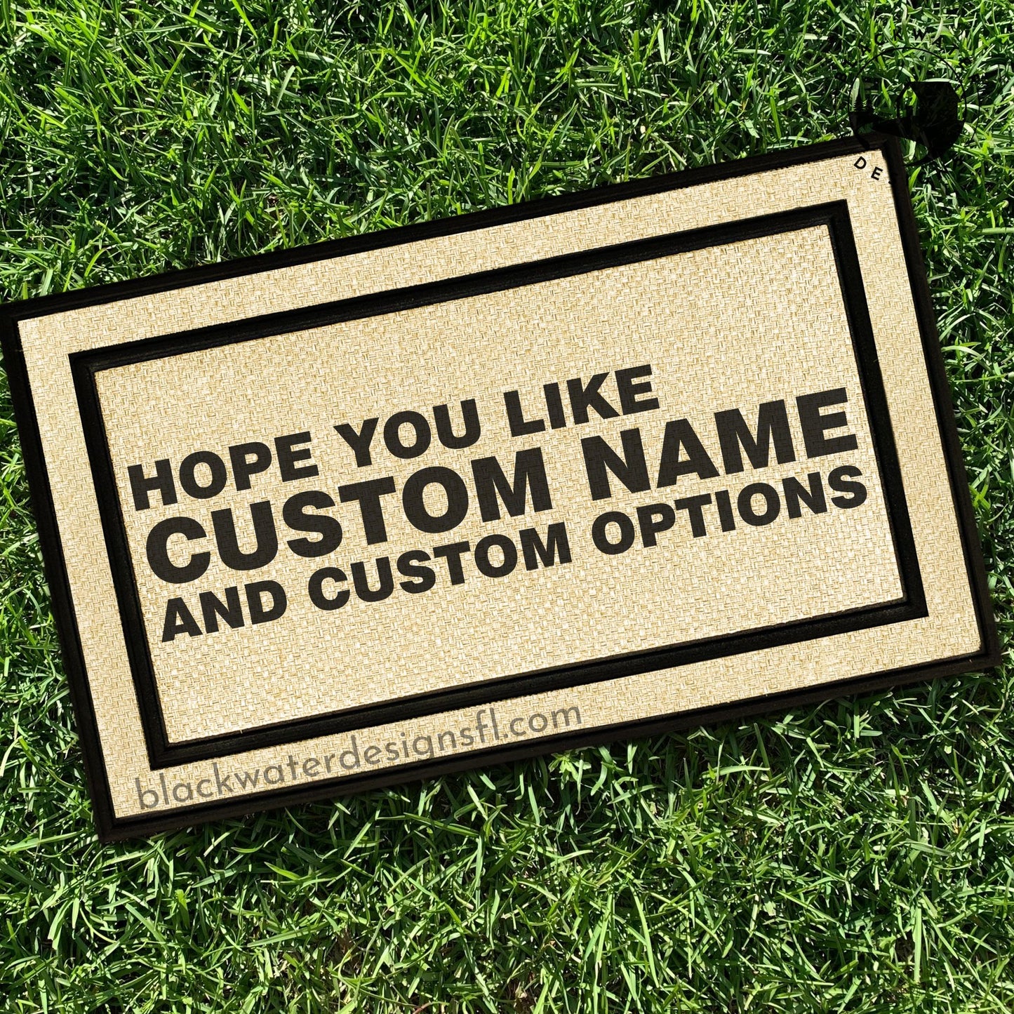 Hope You Like (Lover Inspired) and Custom Options All Weather Doormat