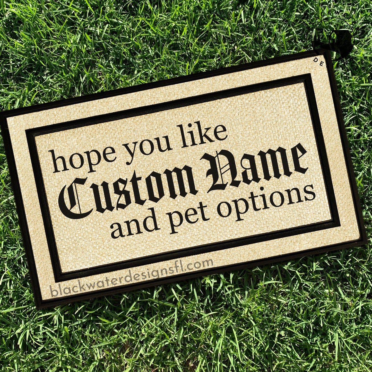 Hope You Like Pet Options (Reputation Inspired) All Weather Doormat