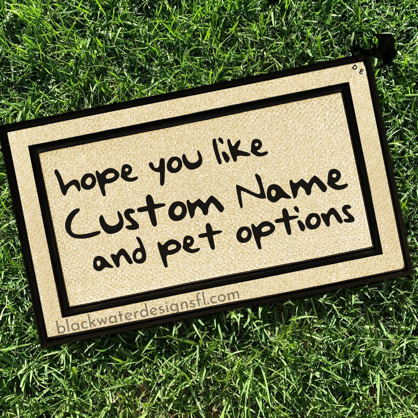 Hope You Like Pet Options(1989 Inspired) All Weather Doormat