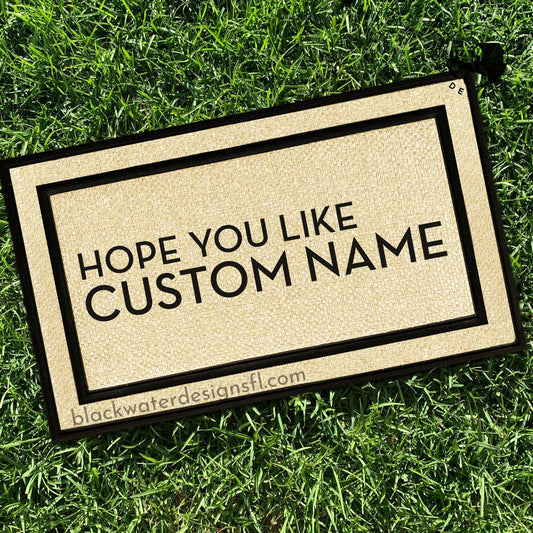 Hope You Like (Selena Inspired) All Weather Doormat