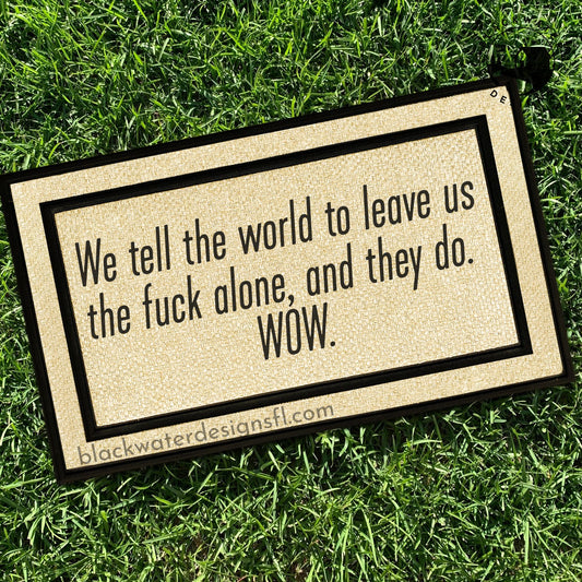 Got a Wi$h Li$t (Showgirl Inspired) All Weather Doormat