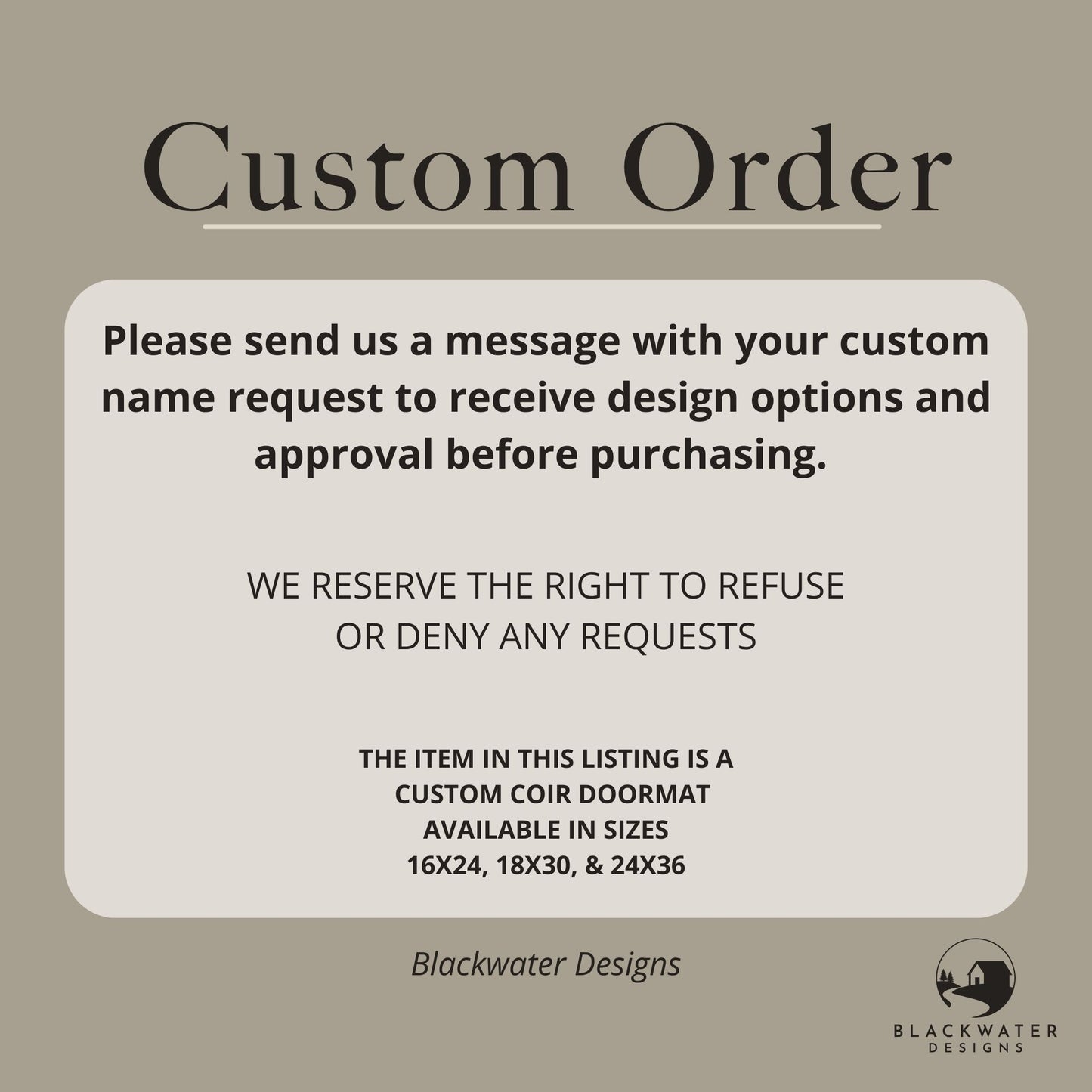 Hope You Like (Harry Inspired) Doormat