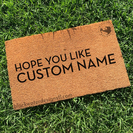 Hope You Like (Selena Inspired) Doormat