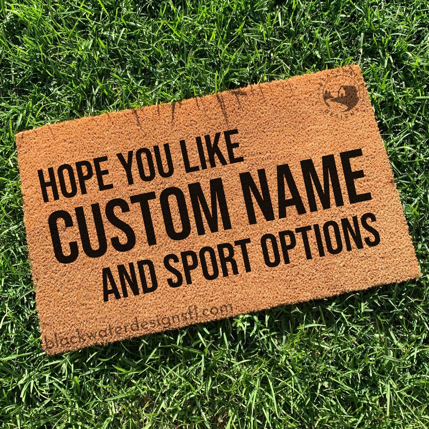 Hope You Like Sport Options (Red Inspired) Doormat
