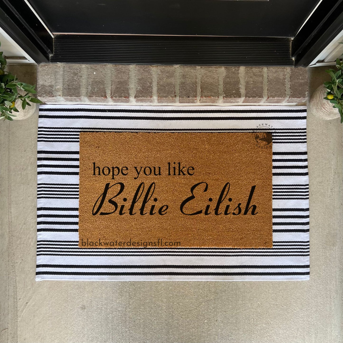Hope You Like (Billie Inspired) Doormat