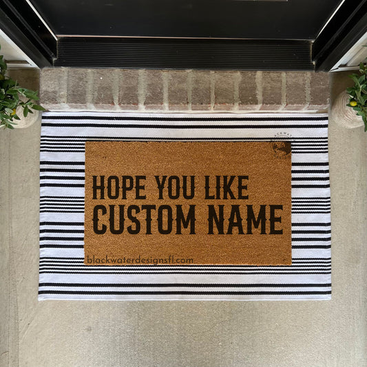 Hope You Like (Chappell Inspired) Doormat