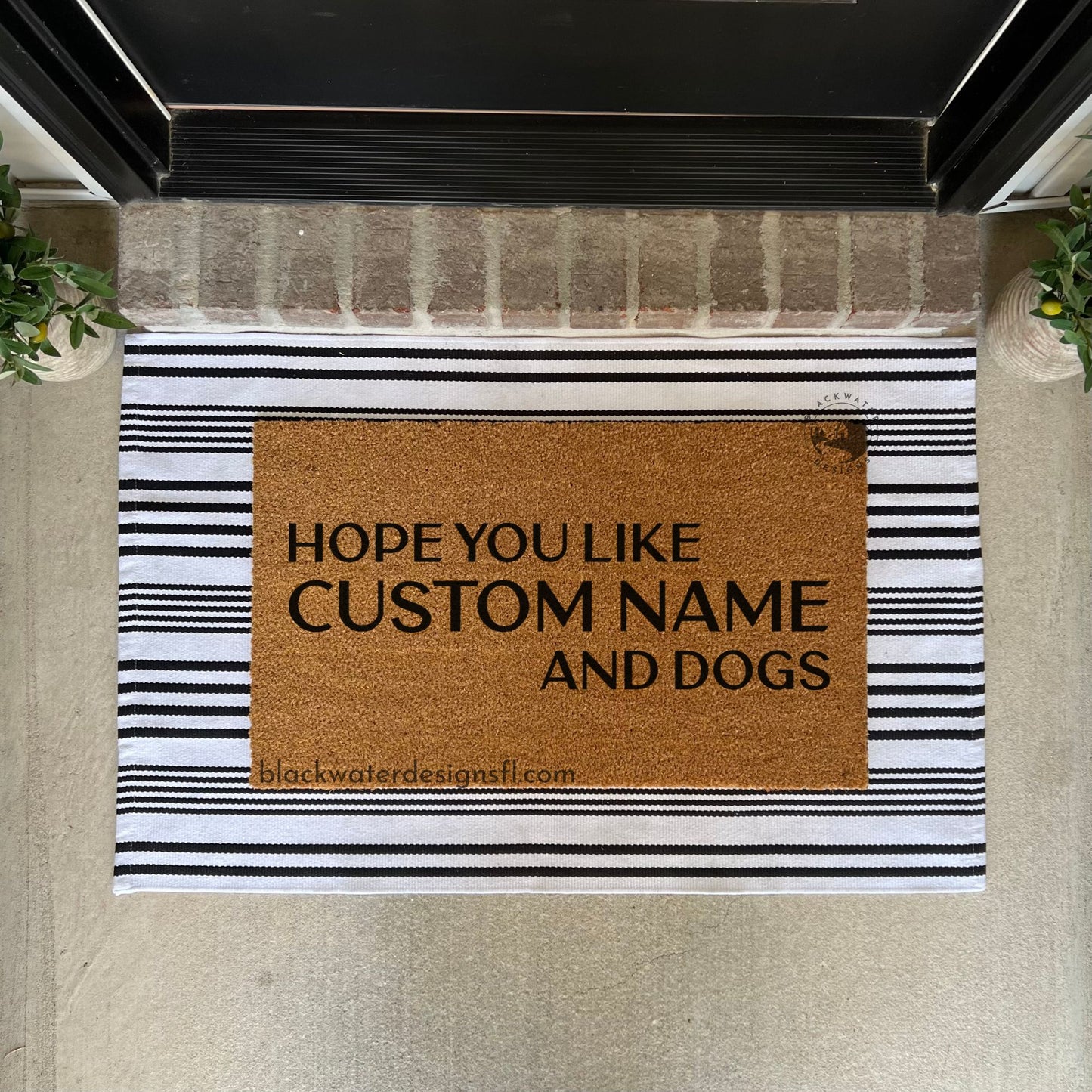 Hope You Like Pet Options (Fearless Inspired) Doormat
