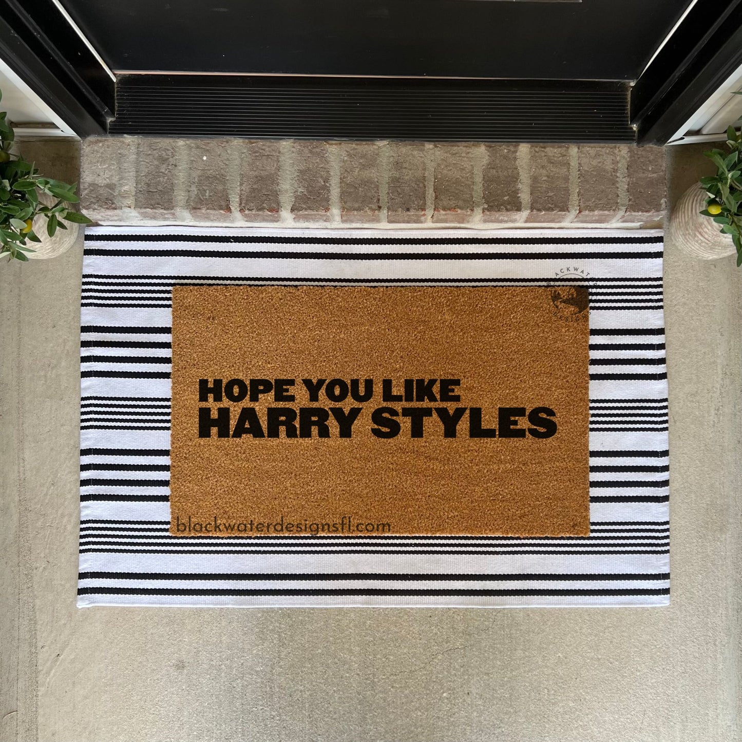 Hope You Like (Harry Inspired) Doormat