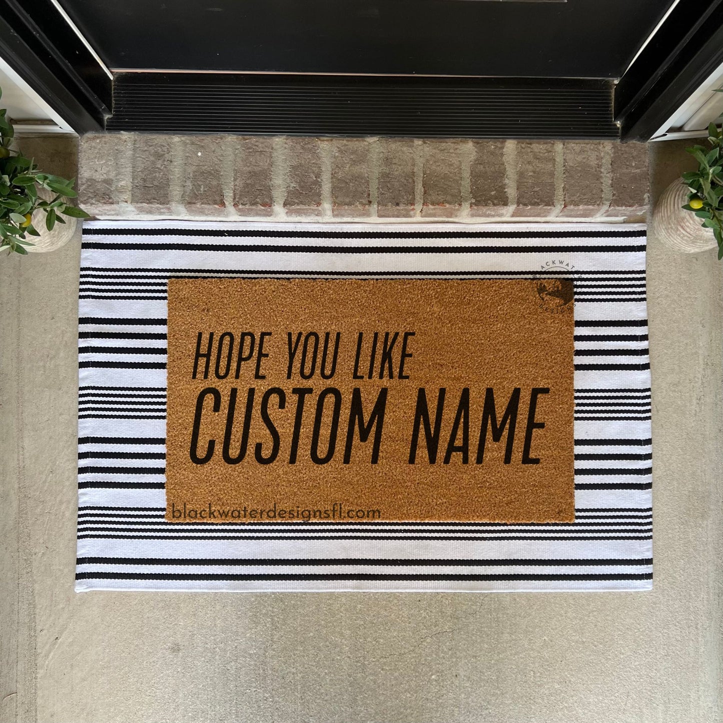 Hope You Like (Showgirl Inspired) Doormat