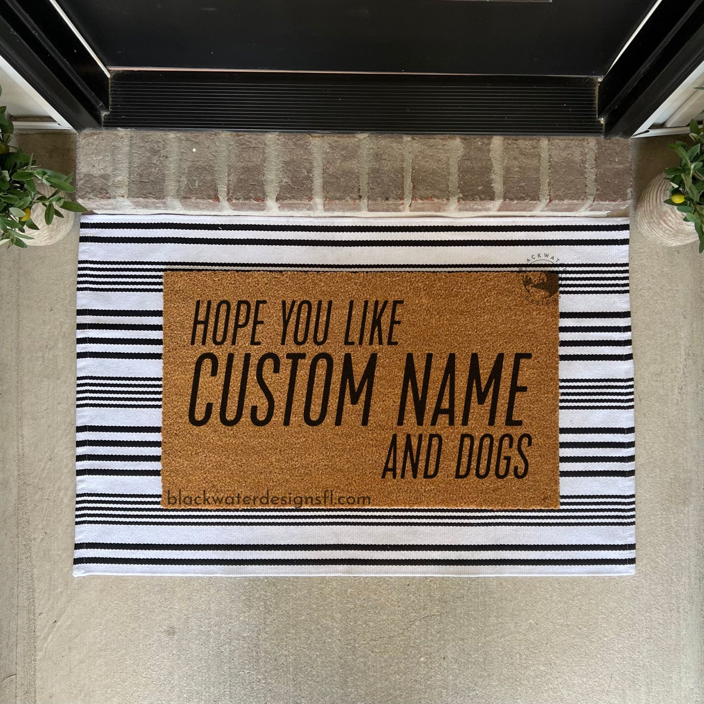 Hope You Like Pet Options (Showgirl Inspired) Doormat
