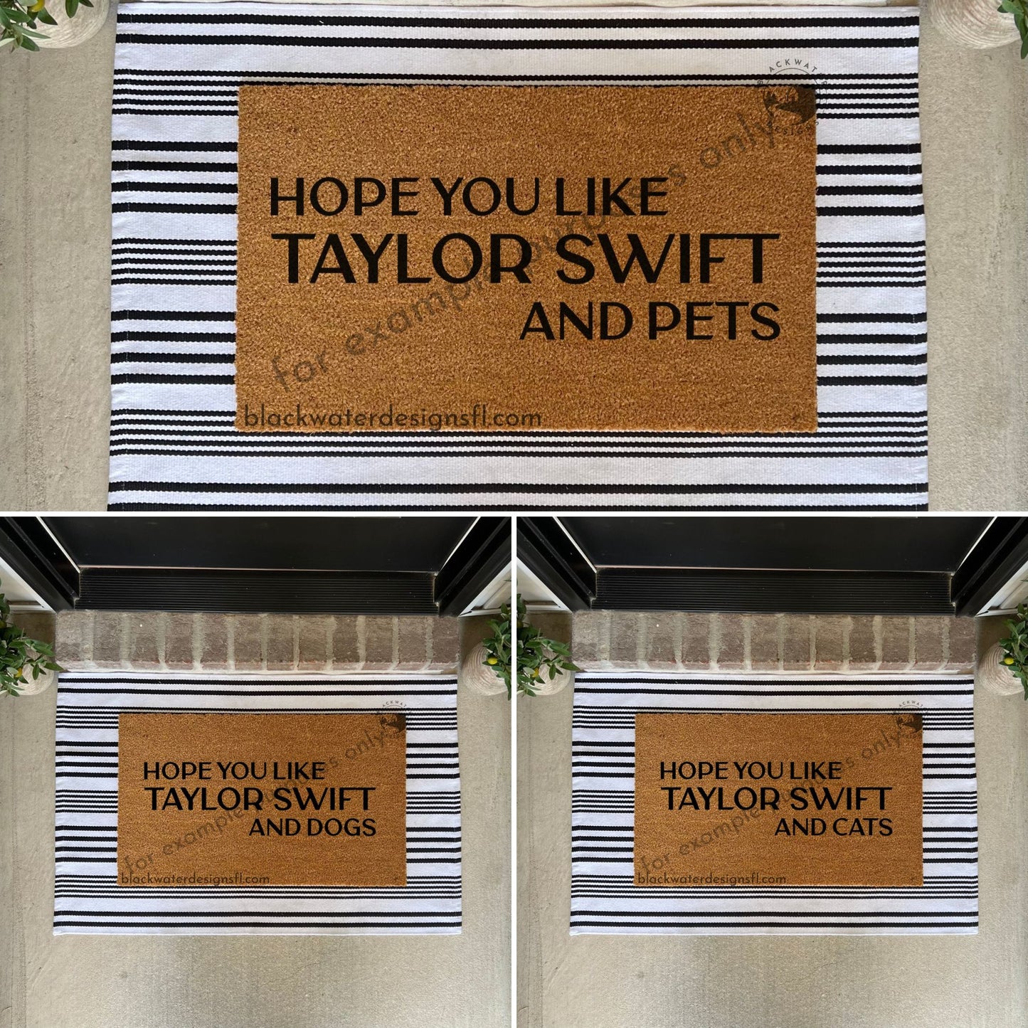 Hope You Like Pet Options (Fearless Inspired) Doormat