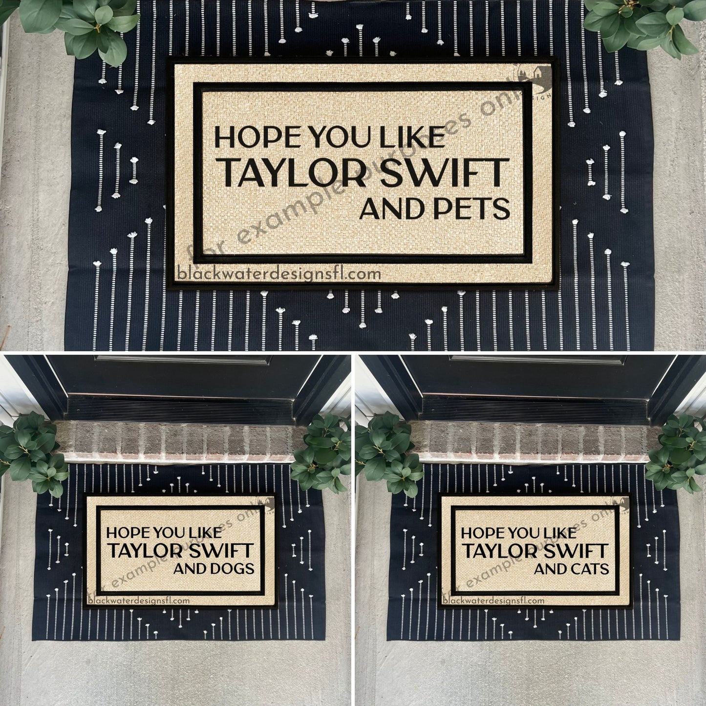 Hope You Like Pet Options (Fearless Inspired) All Weather Doormat