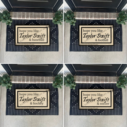 Hope You Like Sport Options (Folklore Inspired) All Weather Doormat