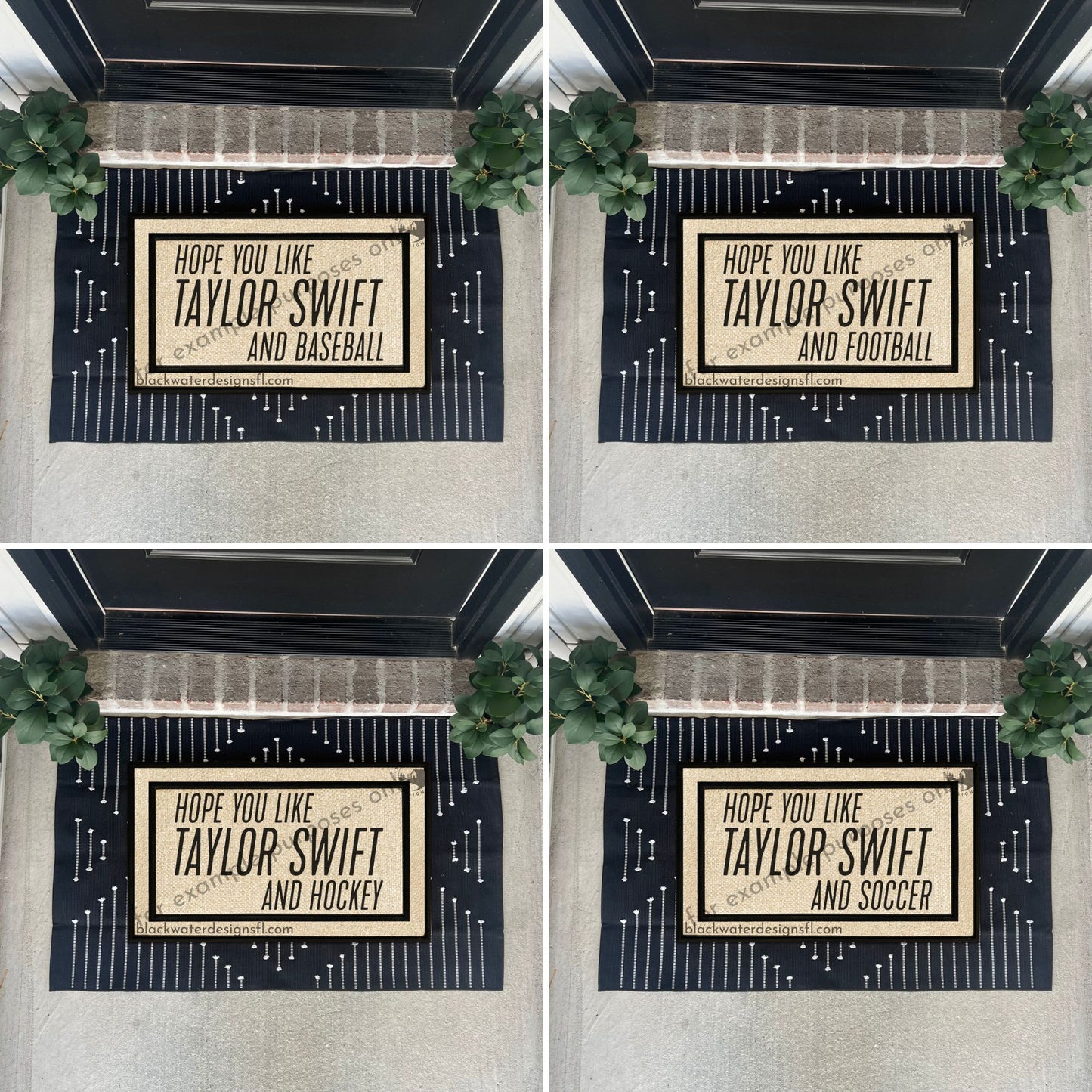Hope You Like Sport Options (Showgirl Inspired) All Weather Doormat