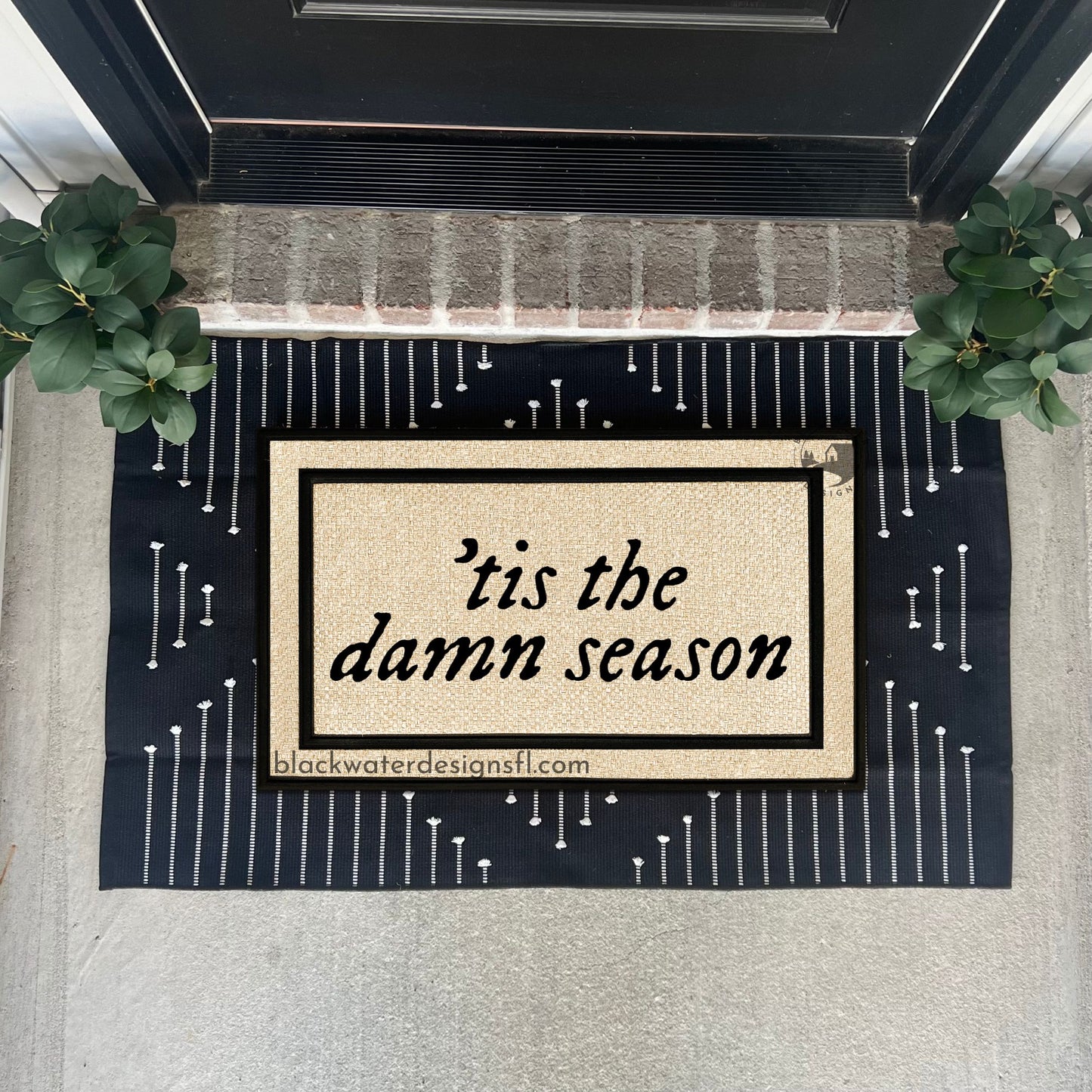 Tis The Damn Season All Weather Doormat (Evermore)