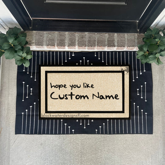 Hope You Like (1989 Inspired) All Weather Doormat