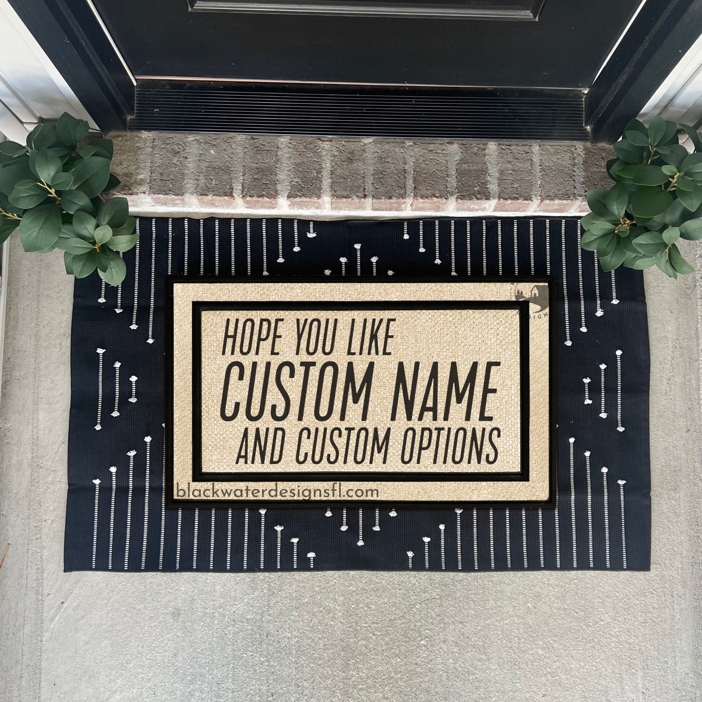 Hope You Like (Showgirl Inspired) and Custom Options All Weather Doormat