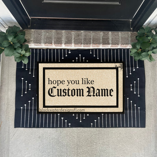 Hope You Like (Reputation Inspired) All Weather Doormat