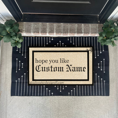 Hope You Like (Reputation Inspired) All Weather Doormat