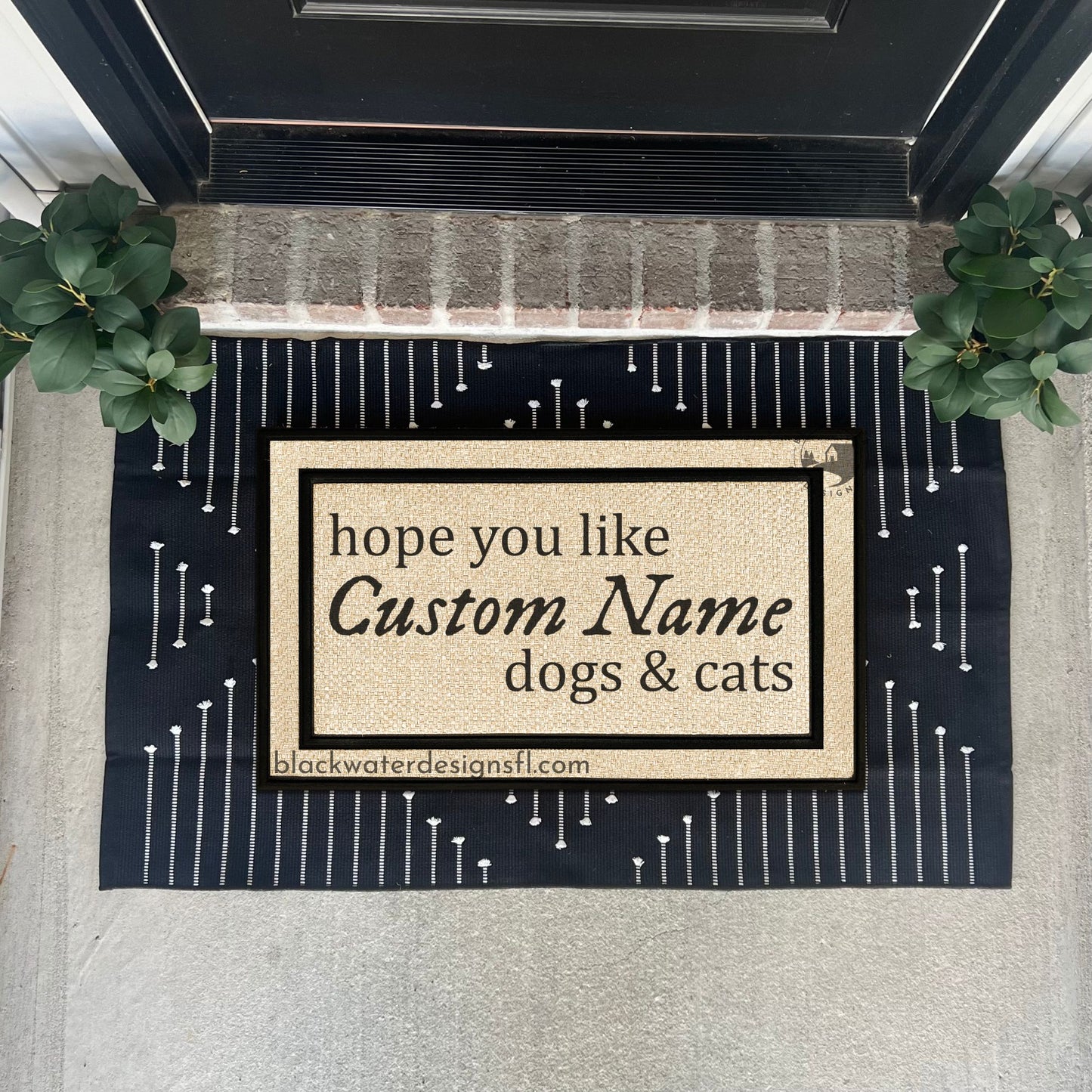 Hope You Like Dogs & Cats (Folklore Inspired) All Weather Doormat