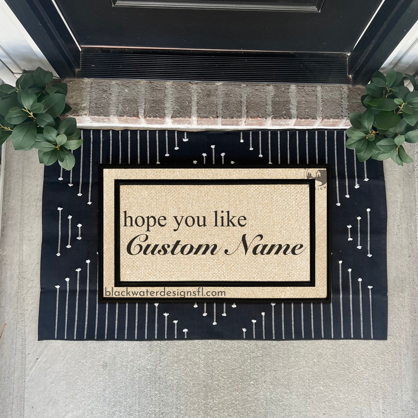 Hope You Like (Gracie Inspired) All Weather Doormat