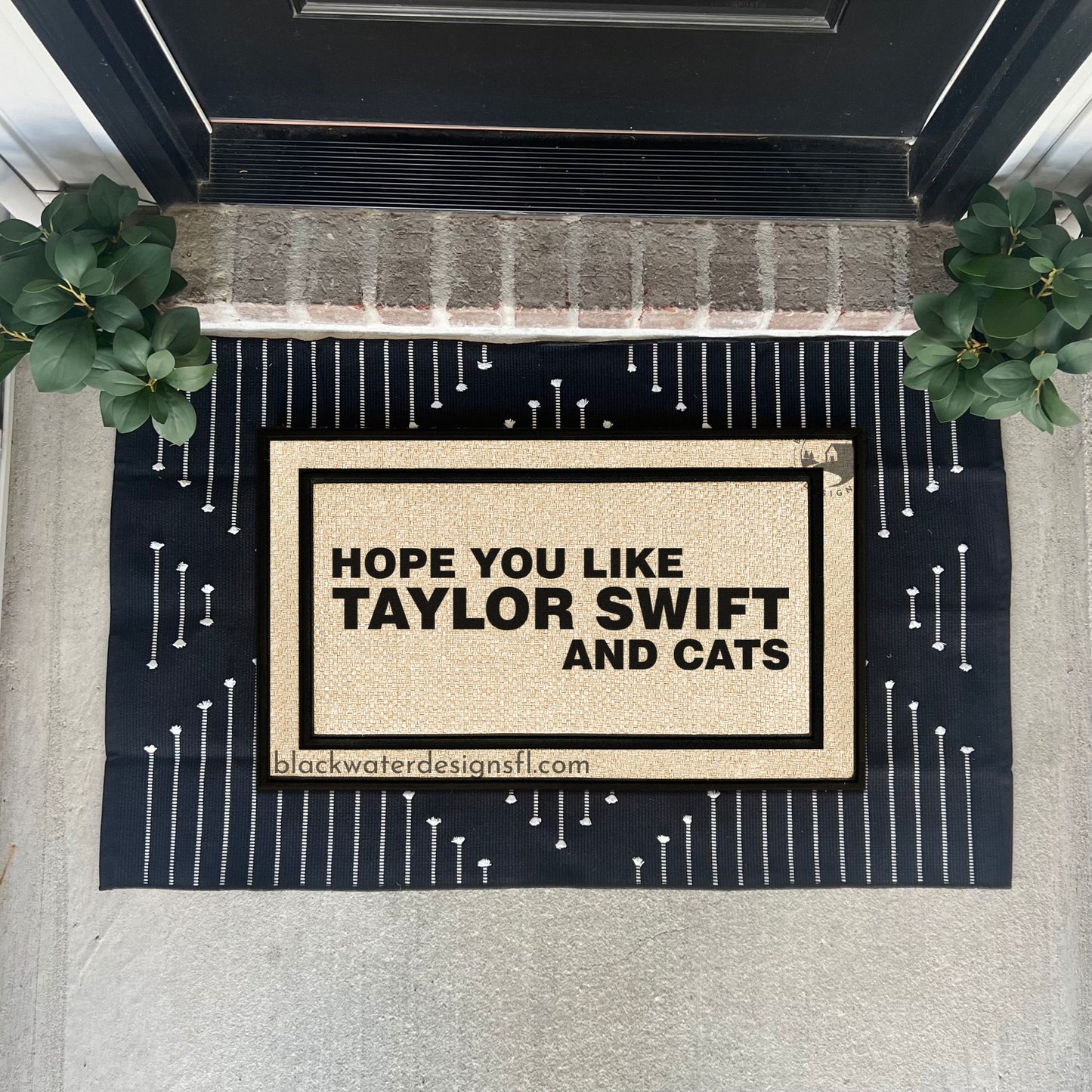 Hope You Like and Cats (Lover Inspired) All Weather Doormat