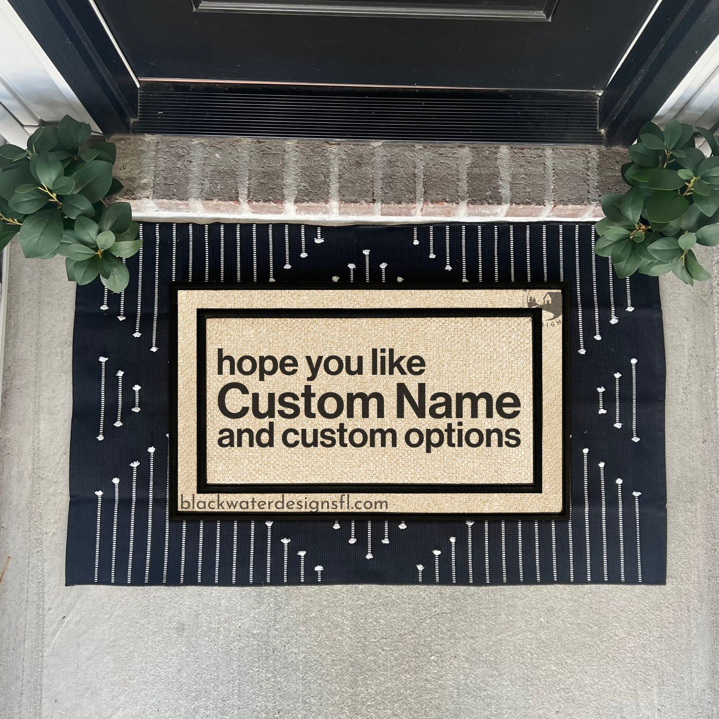 Hope You Like (Midnights Inspired) and Custom Options All Weather Doormat