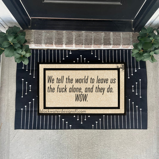 Got a Wi$h Li$t (Showgirl Inspired) All Weather Doormat