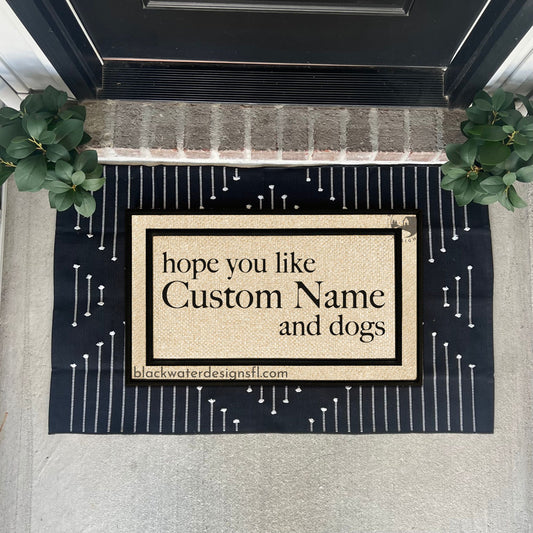Hope You Like Dogs (TTPD Inspired) All Weather Doormat
