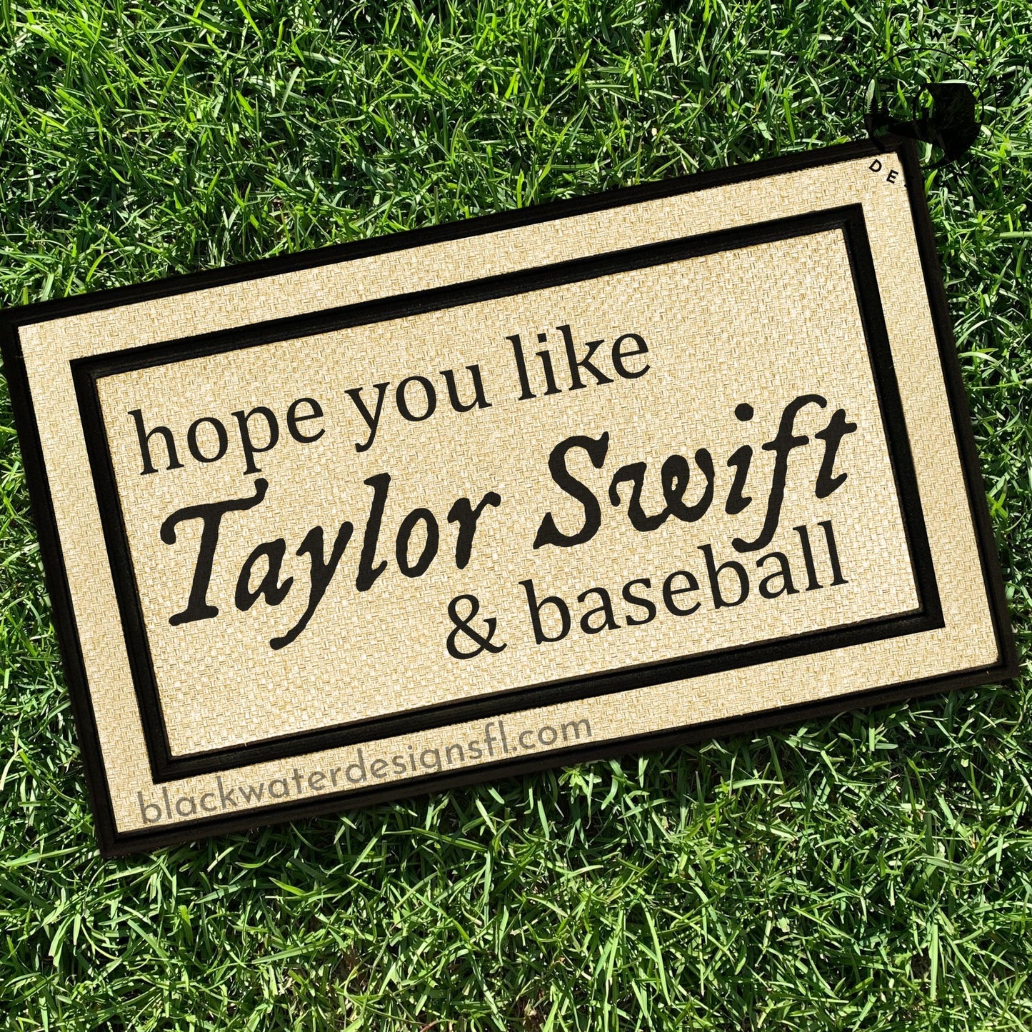 Hope You Like & Baseball (Folklore Inspired) All Weather Doormat