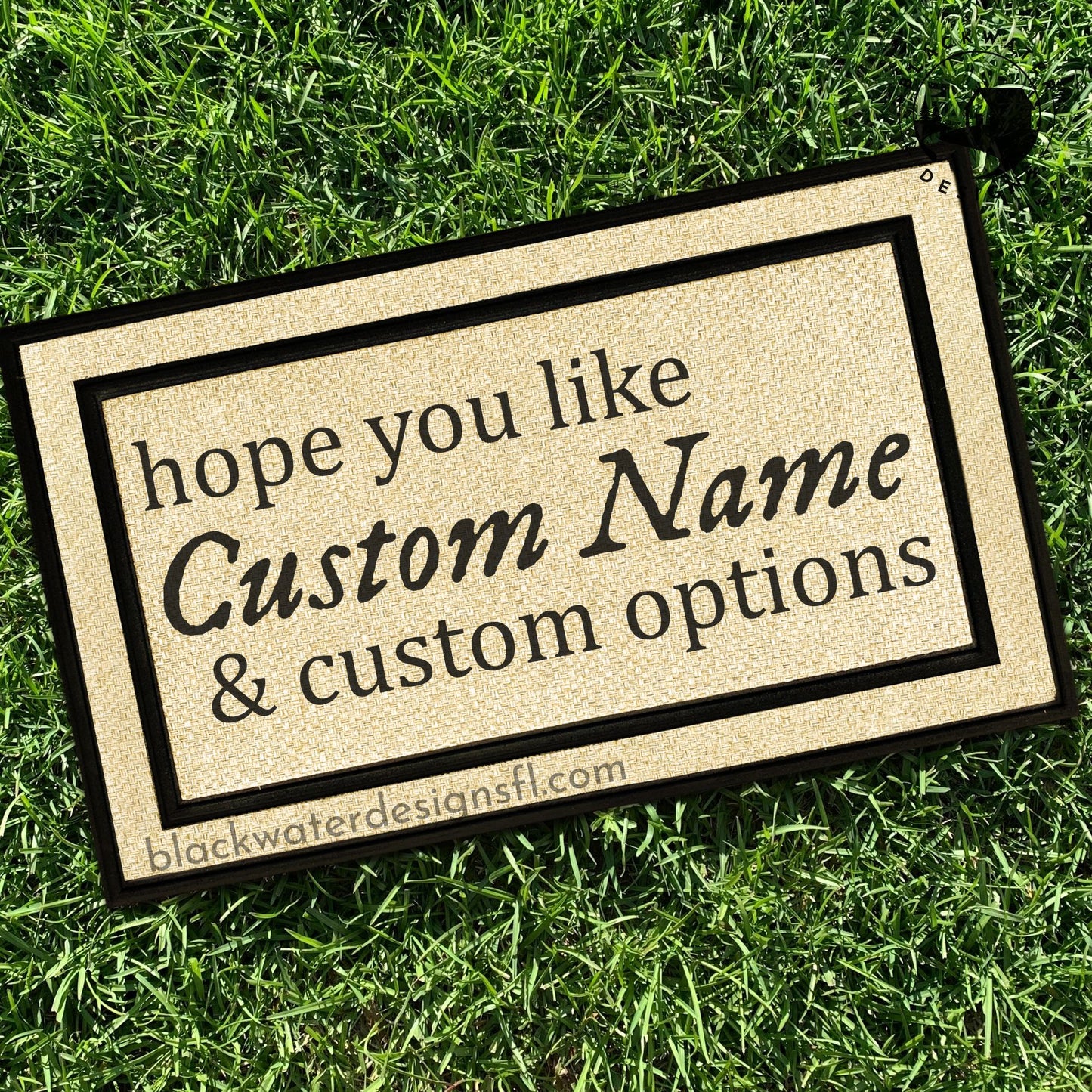 Hope You Like (Folklore Inspired) & Custom Options All Weather Doormat
