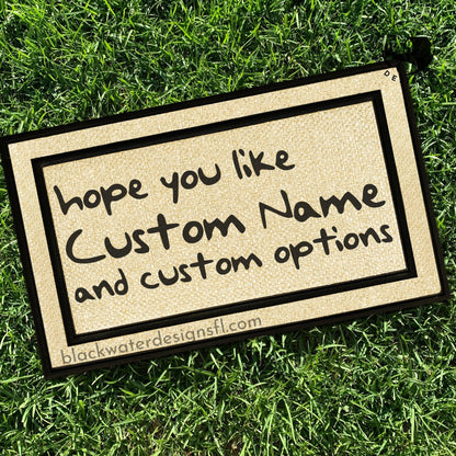 Hope You Like (1989 Inspired) and Custom Options All Weather Doormat