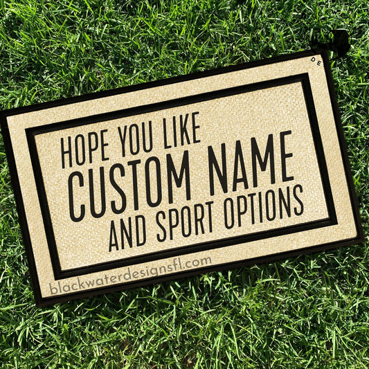 Hope You Like Sport Options (Showgirl Inspired) All Weather Doormat