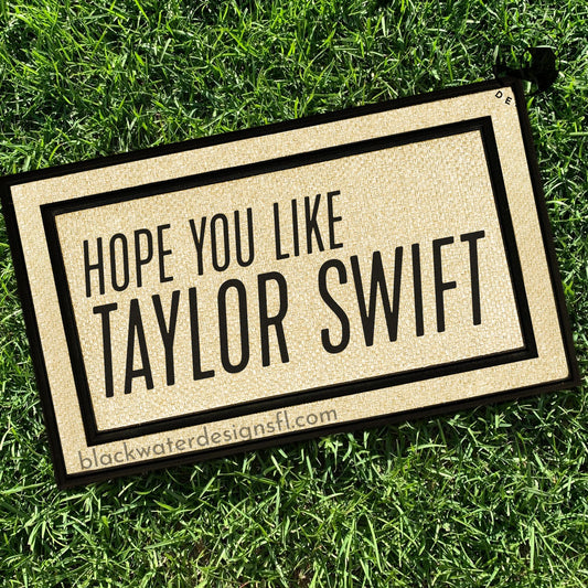 Hope You Like (Showgirl Inspired) All Weather Doormat